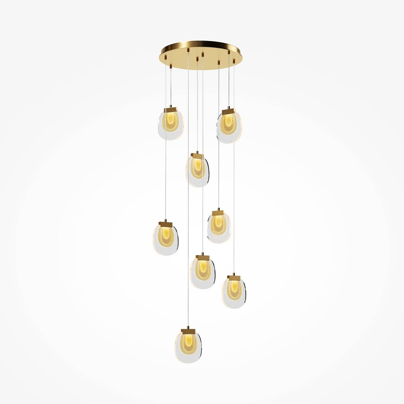 Люстра каскадная Maytoni Biology MOD367PL-L30BBSK