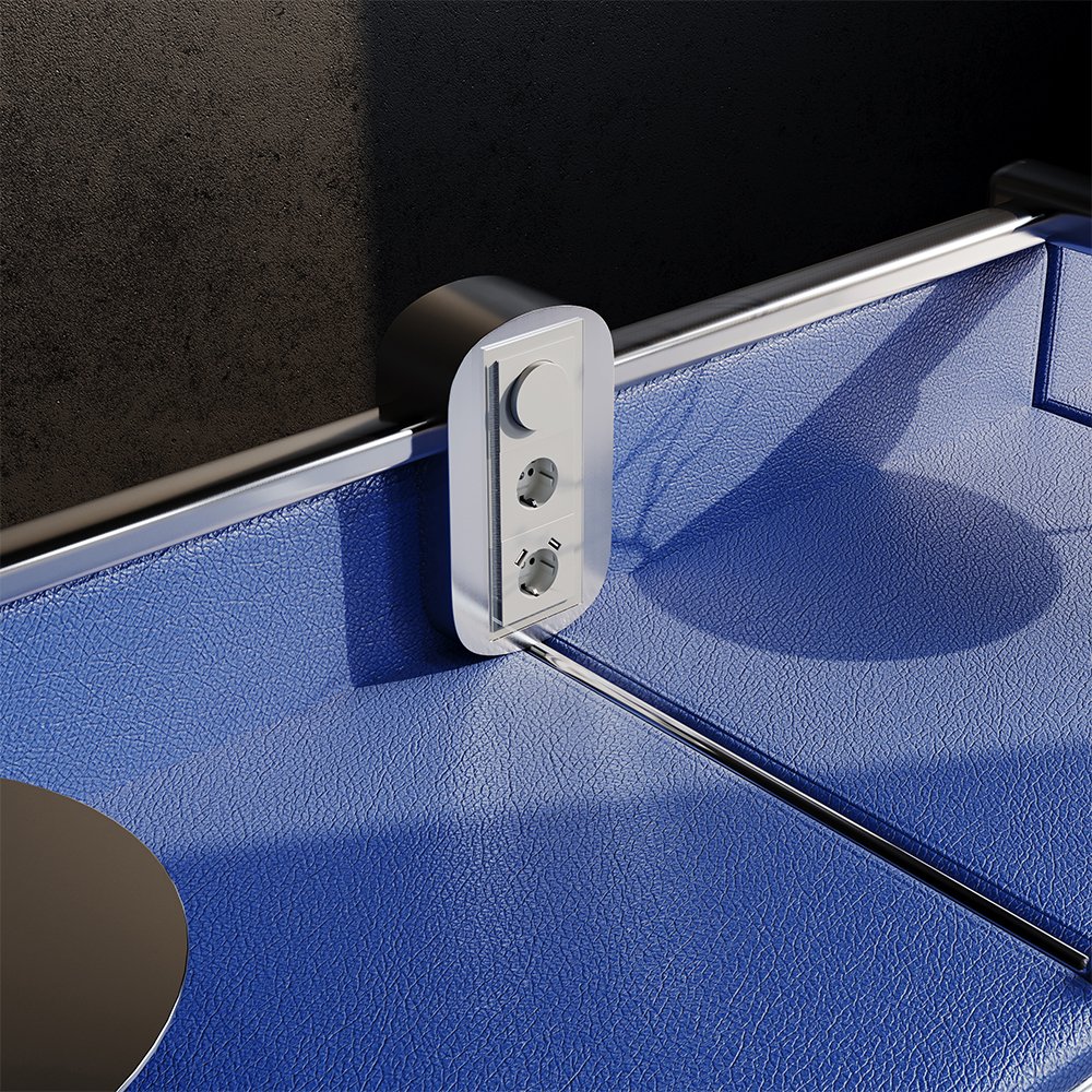 VLS040405 Розетка Voltum S70 VLS040405