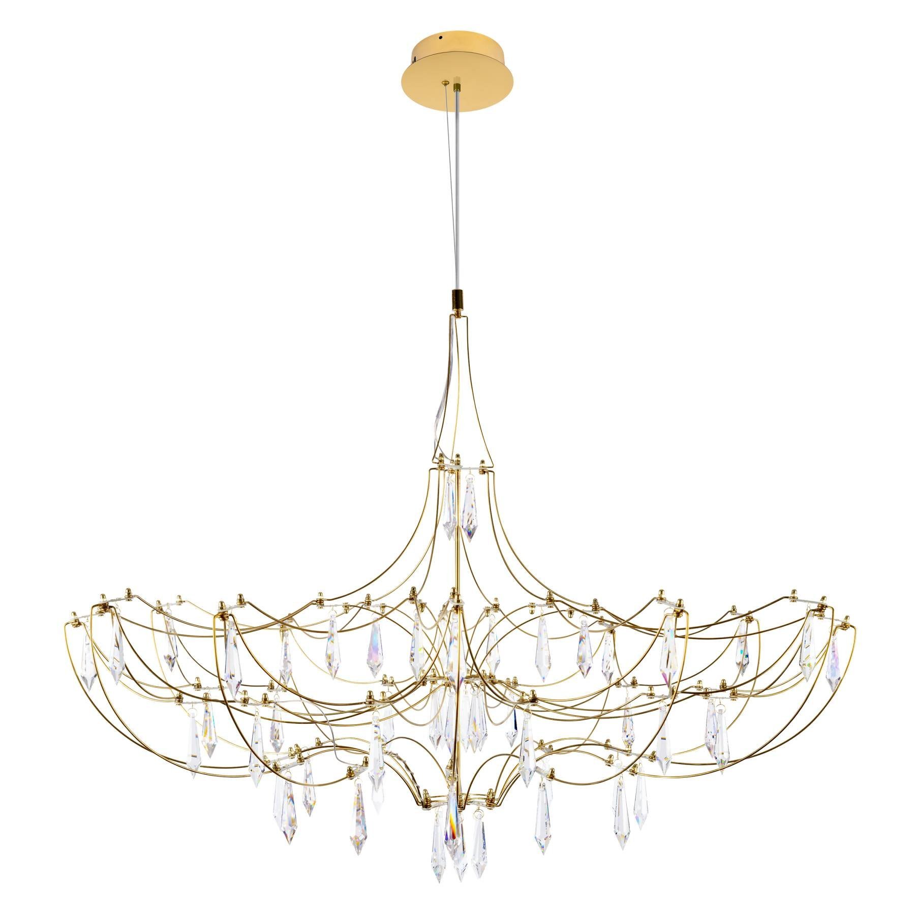 10589/900 Gold Asfour Подвесная люстра Mira Loft It 10589/900 Gold Asfour