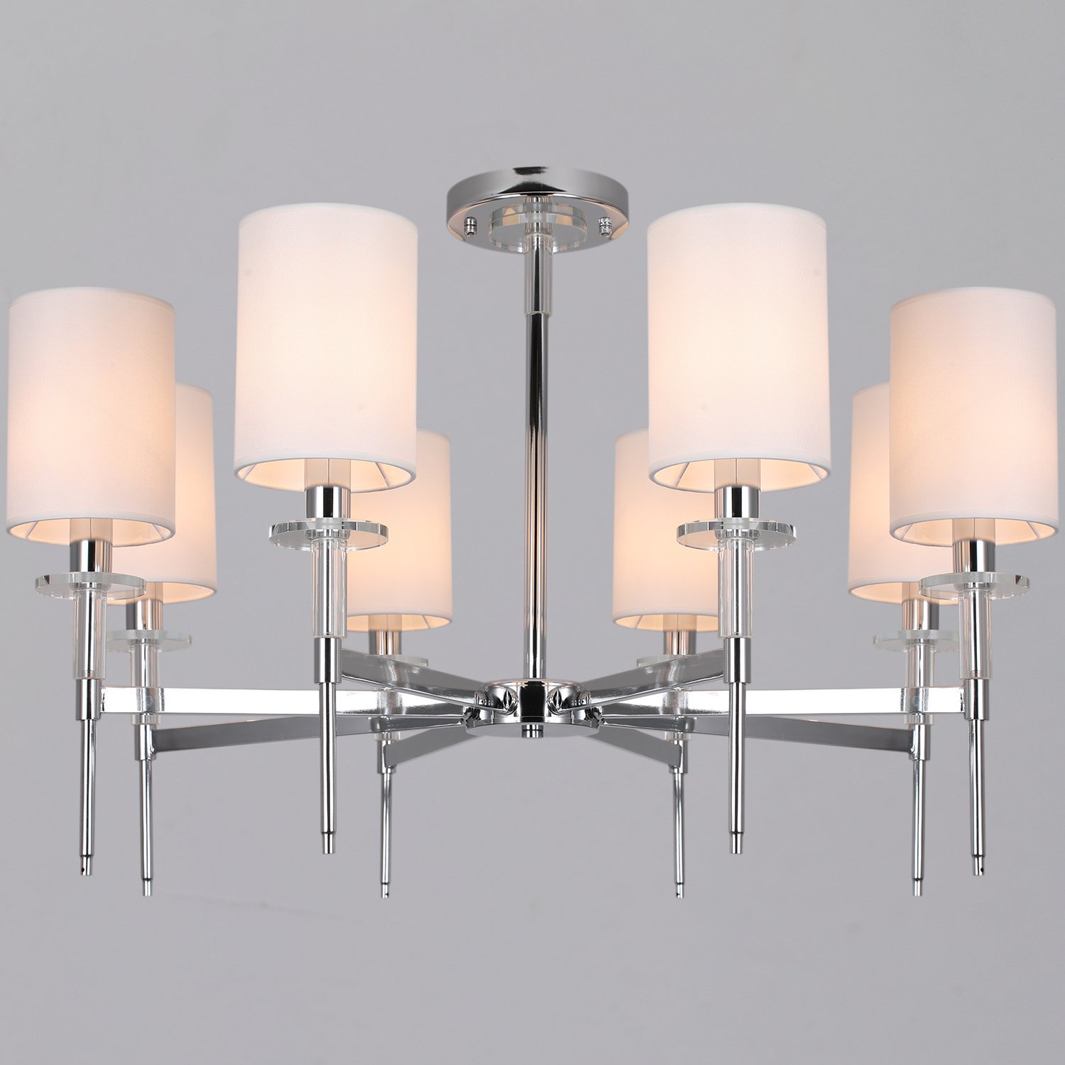 IL1382-8CPA-29 CR Romei Потолочная люстра ILLUMICO IL1382-8CPA-29 CR Romei