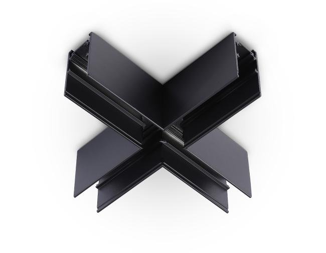 GL3376 Коннектор X-образный для накладного шинопровода Magnetic Ambrella Track System GL3376