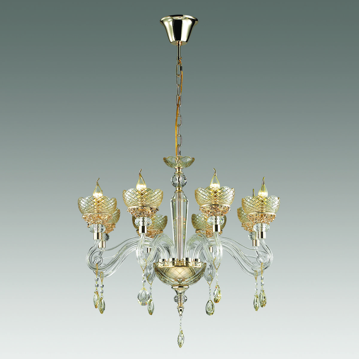 3999/8 Подвесная люстра Odeon Light Dorata 3999/8