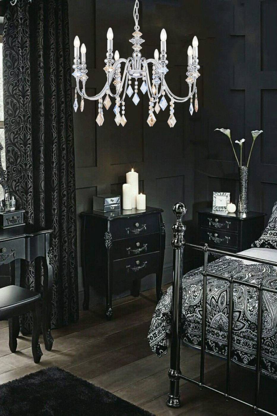 MAYA 4450.8 chrome Подвесная люстра Lucia Tucci Maya MAYA 4450.8 chrome