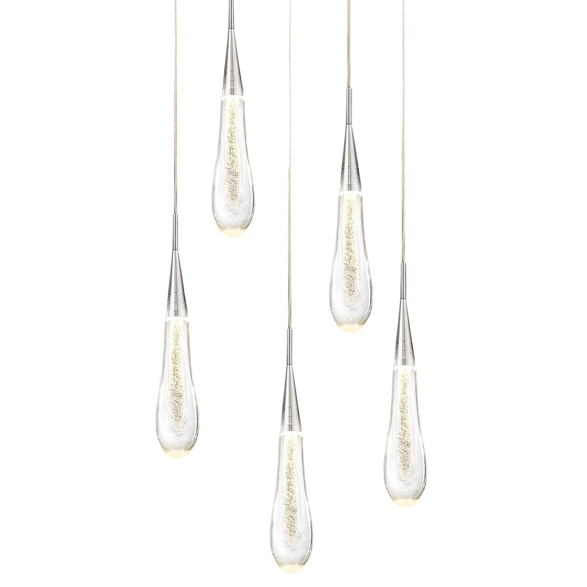 P98036-5 silver Светильник подвесной Delight Collection Pour P98036-5 silver