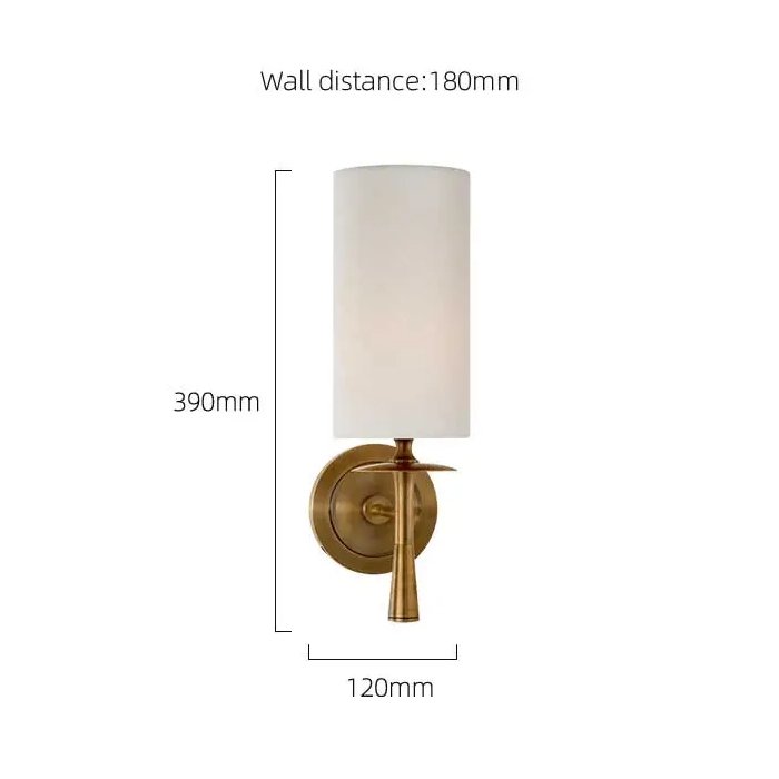 MT8865-1W brass Настенное бра Delight Collection Wall lamp MT8865-1W brass
