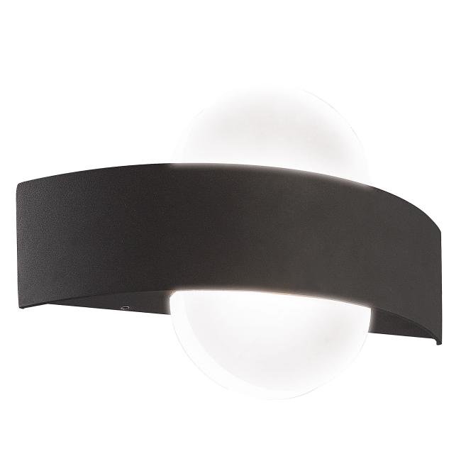 ULU-S33A-8W/4000K IP65 BLACK Уличный настенный светильник Uniel ULU-S33A-8W/4000K IP65 BLACK