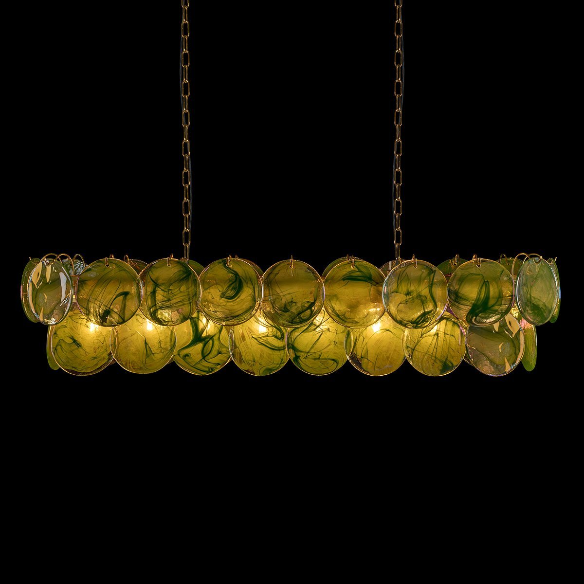 Подвесная люстра Lolly Loft It 10492/1200R Green