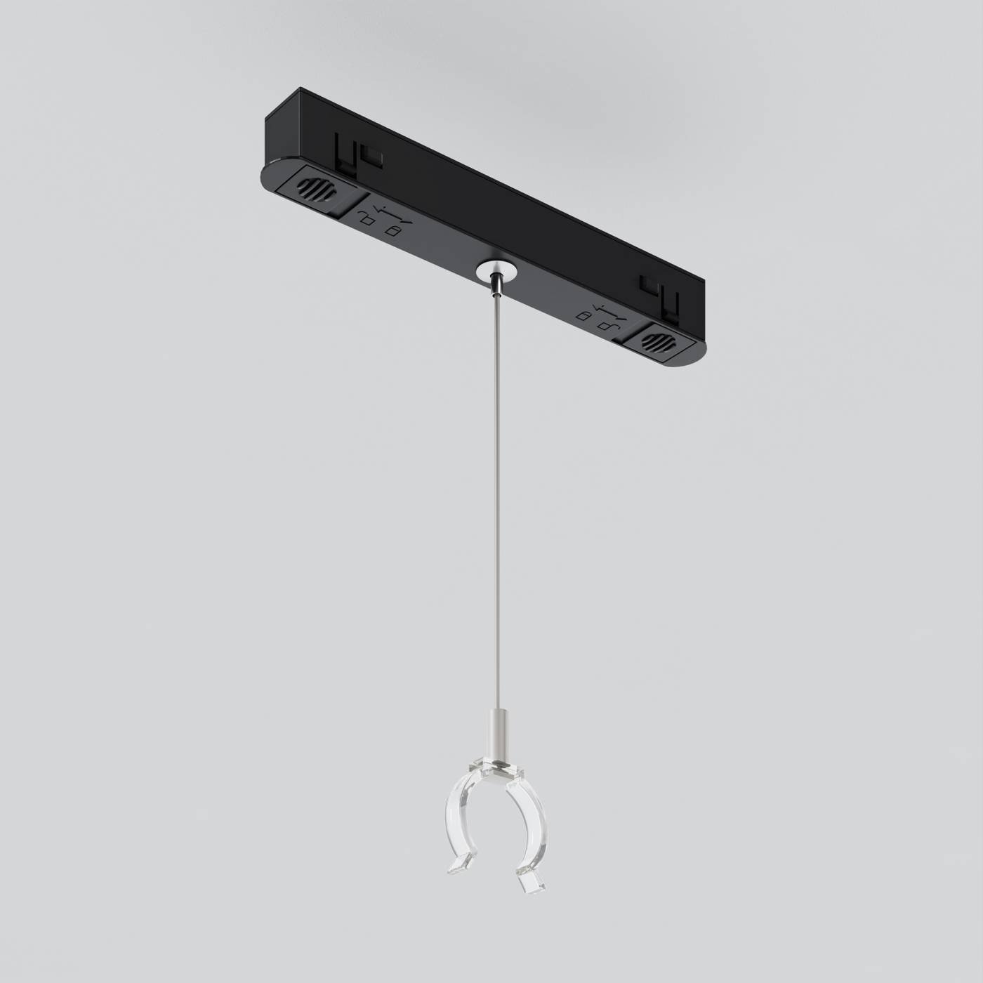 TRA101SWT-2B Коннектор с тросовым подвесом Tau в шинопровод Maytoni Accessories for tracks Exility TRA101SWT-2B