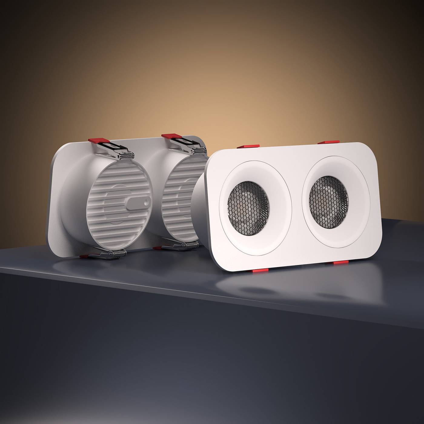 15277/LED 20W 4000K белый IP44 Встраиваемый светильник Elektrostandard Tetro 15277/LED 20W 4000K белый IP44