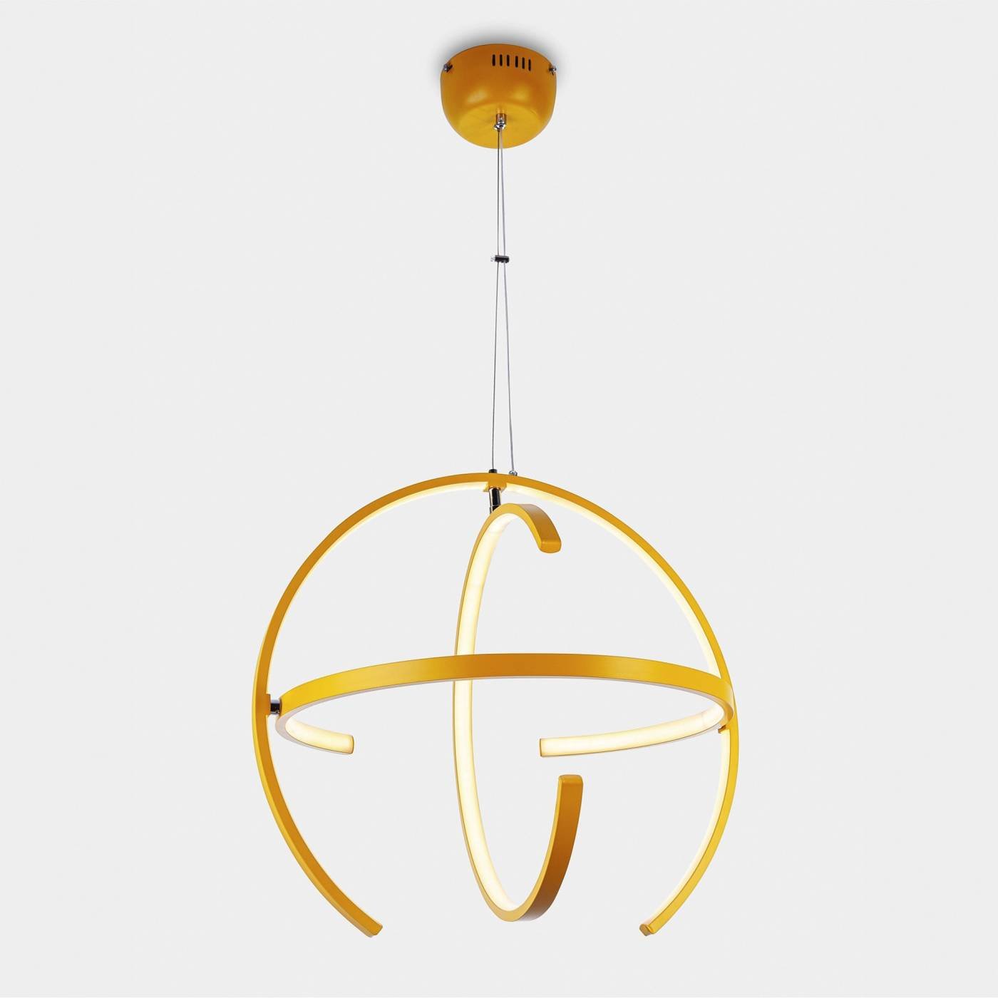 L1739/3C YE Подвесная люстра L LED4U L1739/3C YE