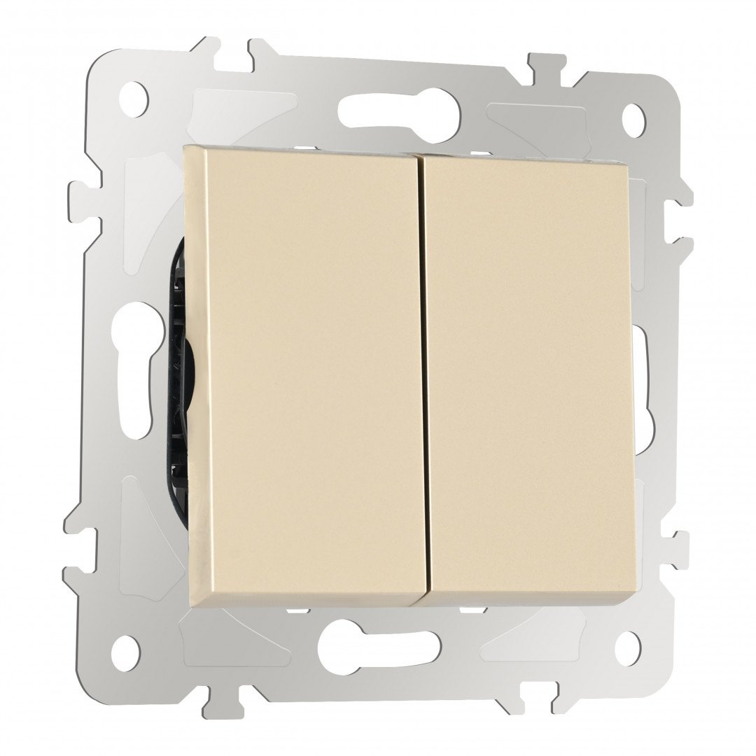 Выключатель Arte Milano Am-203 203.30-2.shampan