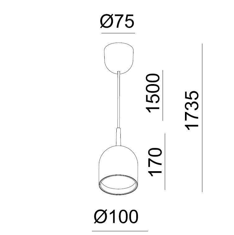 DE-314 white Светильник подвесной Italline de314 DE-314 white