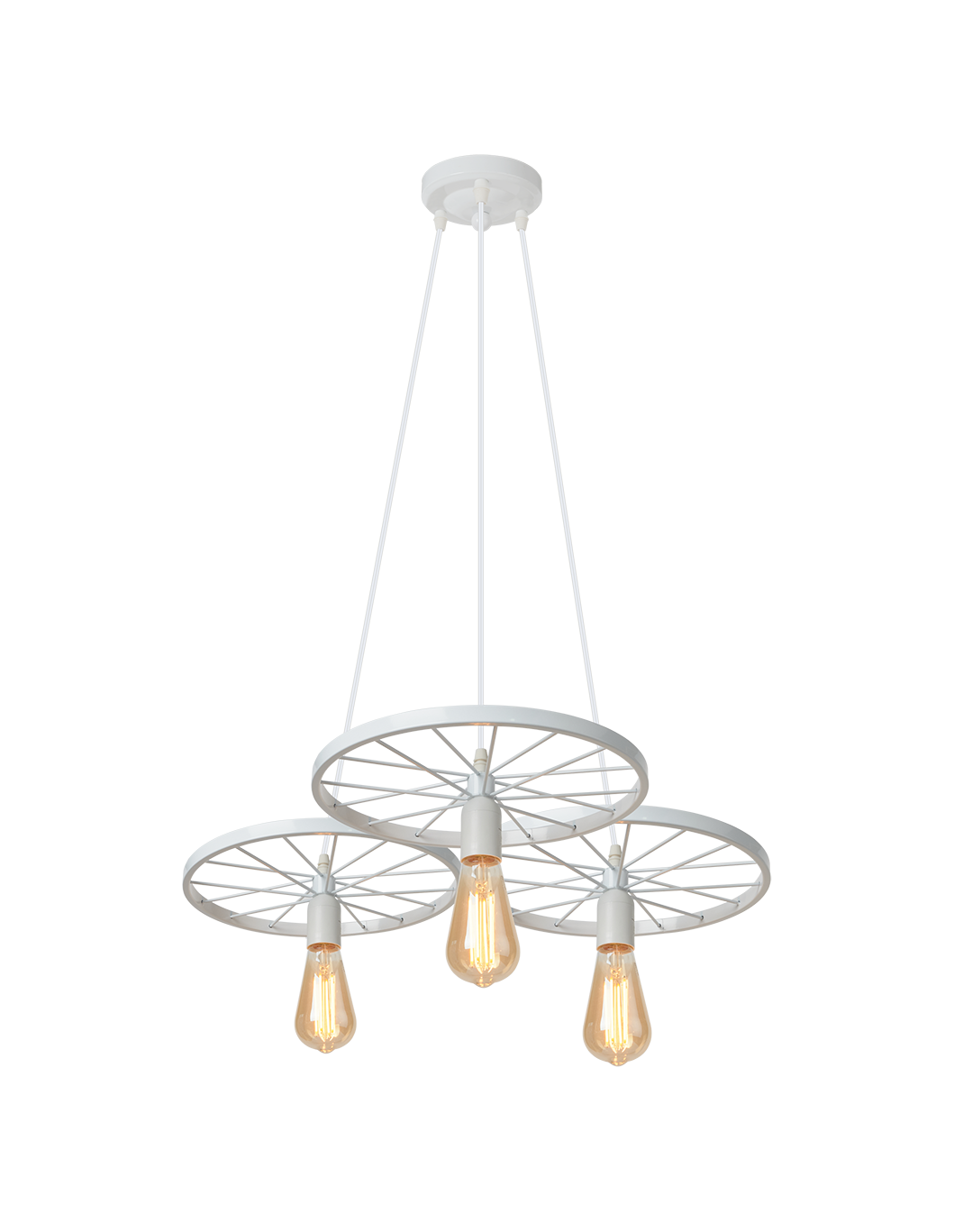 Светильник подвесной Мелодия Света Geometric 1811A-3P WT 000025125