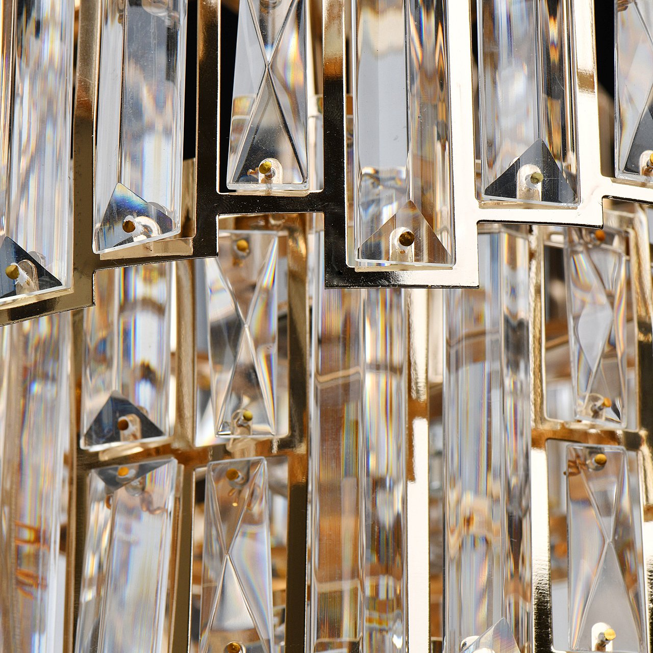 Потолочная хрустальная люстра De Markt Бриз 111011308