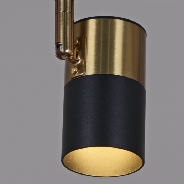 Спот 06664-0.8-03 BK+COP GU10