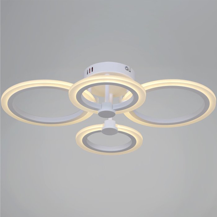 Потолочная люстра 09502-0.3-2+2 WH