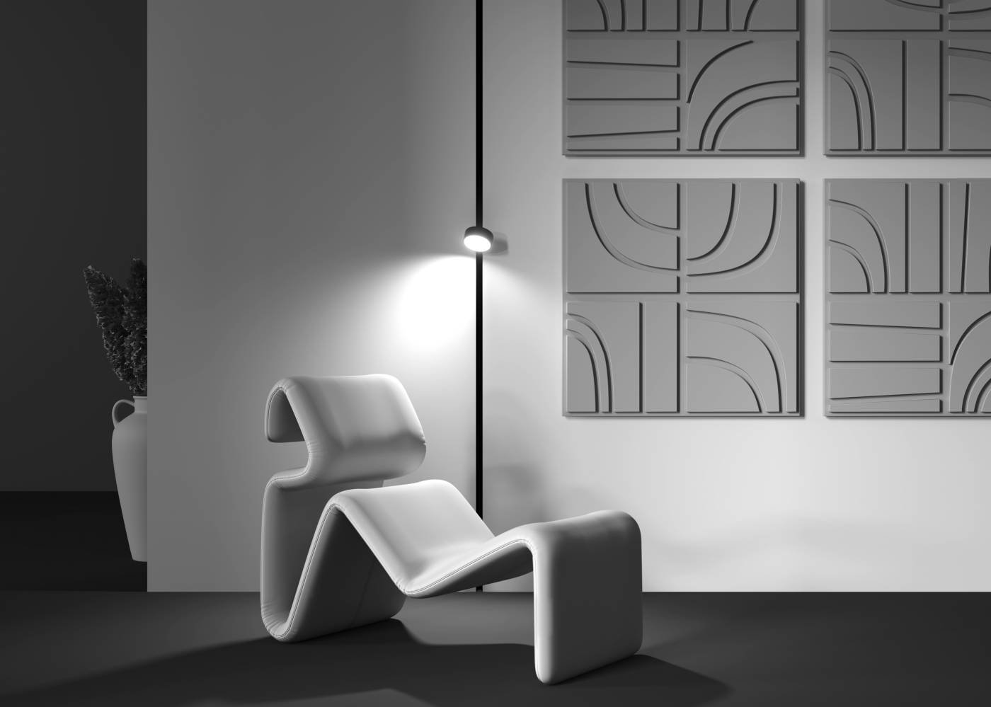 Трековый светильник Maytoni Rado Exility TR040-4-18WTW-DD-B