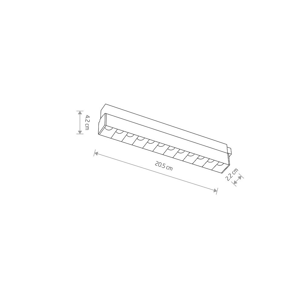 10144 Трековый светильник Nowodvorski Focus Led 10144