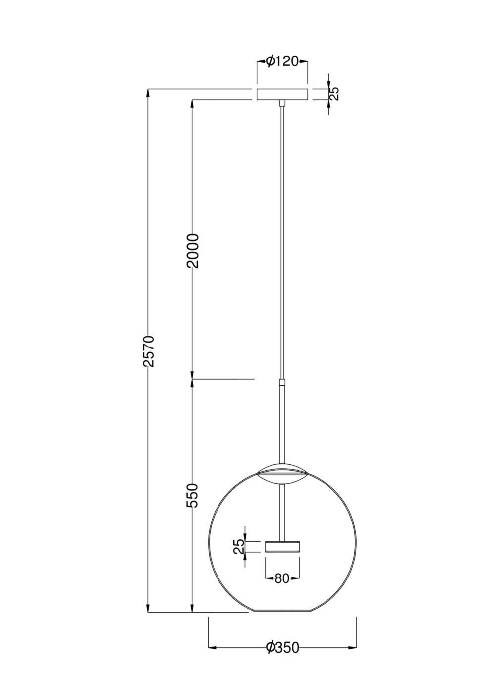 MOD056PL-L12G3K Светильник подвесной Maytoni Cometa MOD056PL-L12G3K