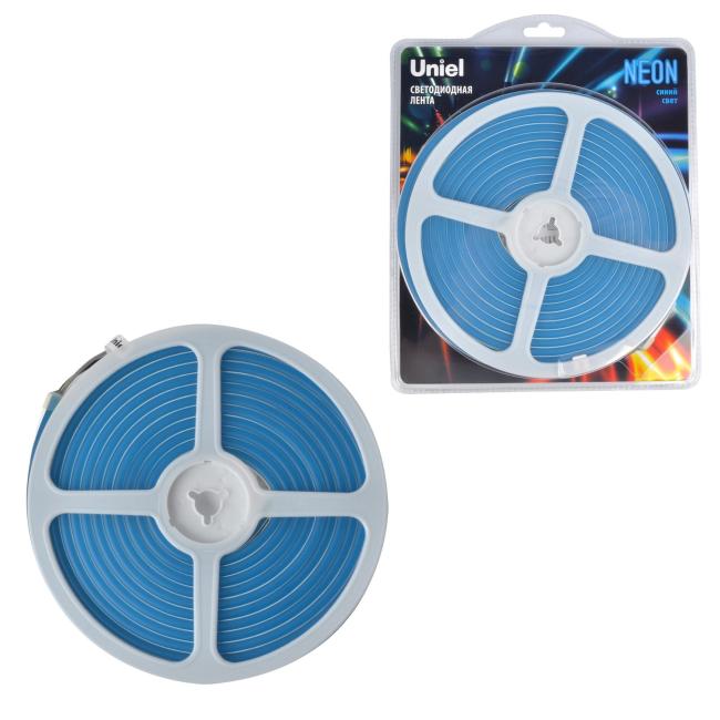 ULS-N01-2835-120LED/m-6mm-IP67-DC12V-9W/m-5M-BLUE блистер LED лента Uniel ULS-N01-2835-120LED/m-6mm-IP67-DC12V-9W/m-5M-BLUE блистер