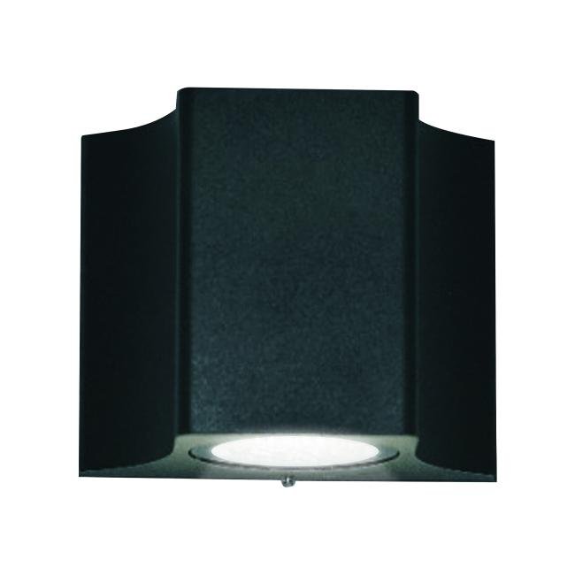 ULU-S24A-5W/4000K IP65 BLACK Уличный настенный светильник Uniel ULU-S24A-5W/4000K IP65 BLACK