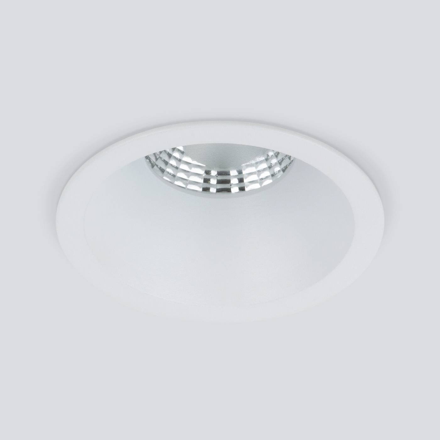 Встраиваемый светильник Elektrostandard Lin 15266/LED 7W 3000K WH белый
