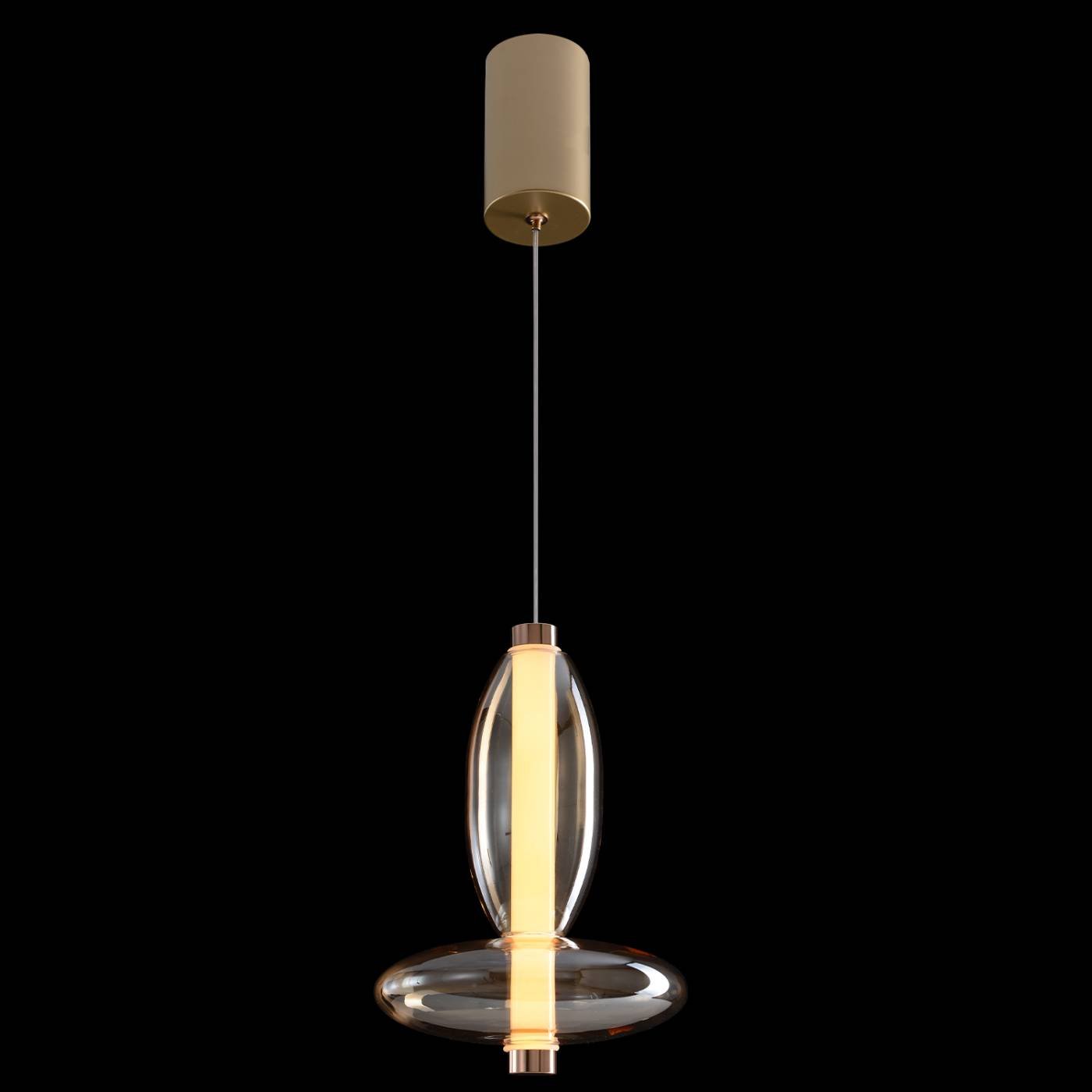 QUASAR SP7W LED AMBER Светильник подвесной Crystal Lux Quasar QUASAR SP7W LED AMBER