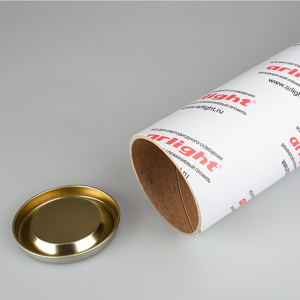 021960 Круглый картонный тубус для упаковки алюминиевого профиля Arlight 021960