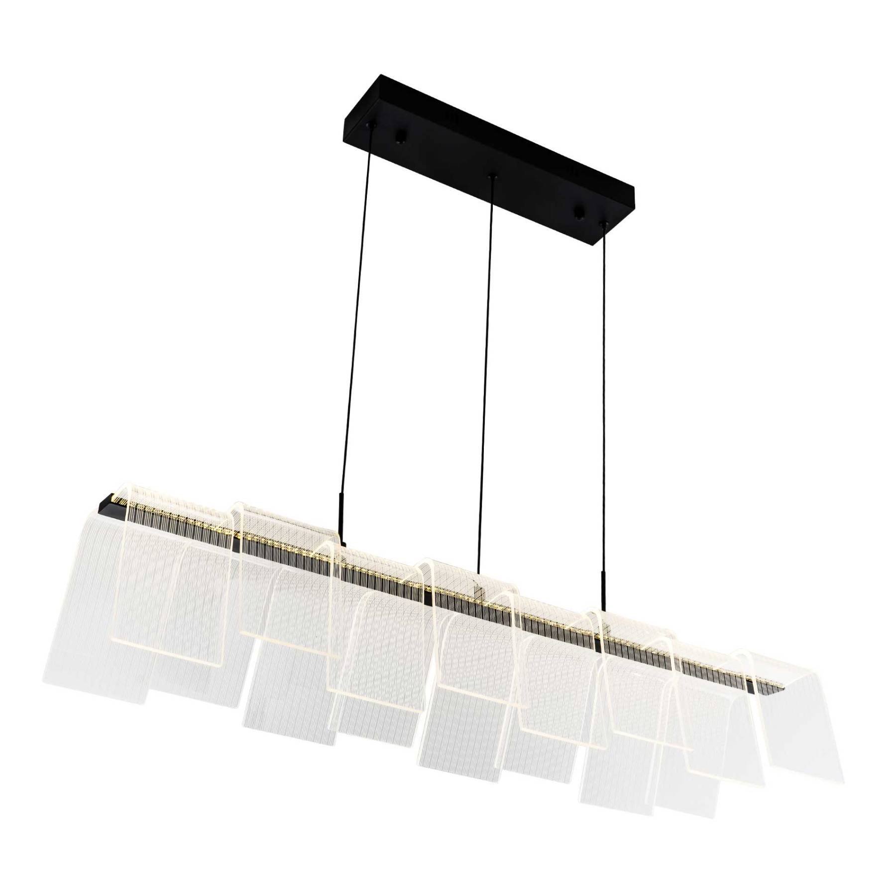 L7709-970 BK Подвесная люстра L LED4U L7709-970 BK
