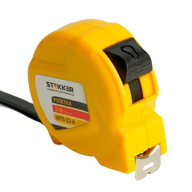 Рулетка, 3 м х 16 мм, Stekker MTS-23-А 50205
