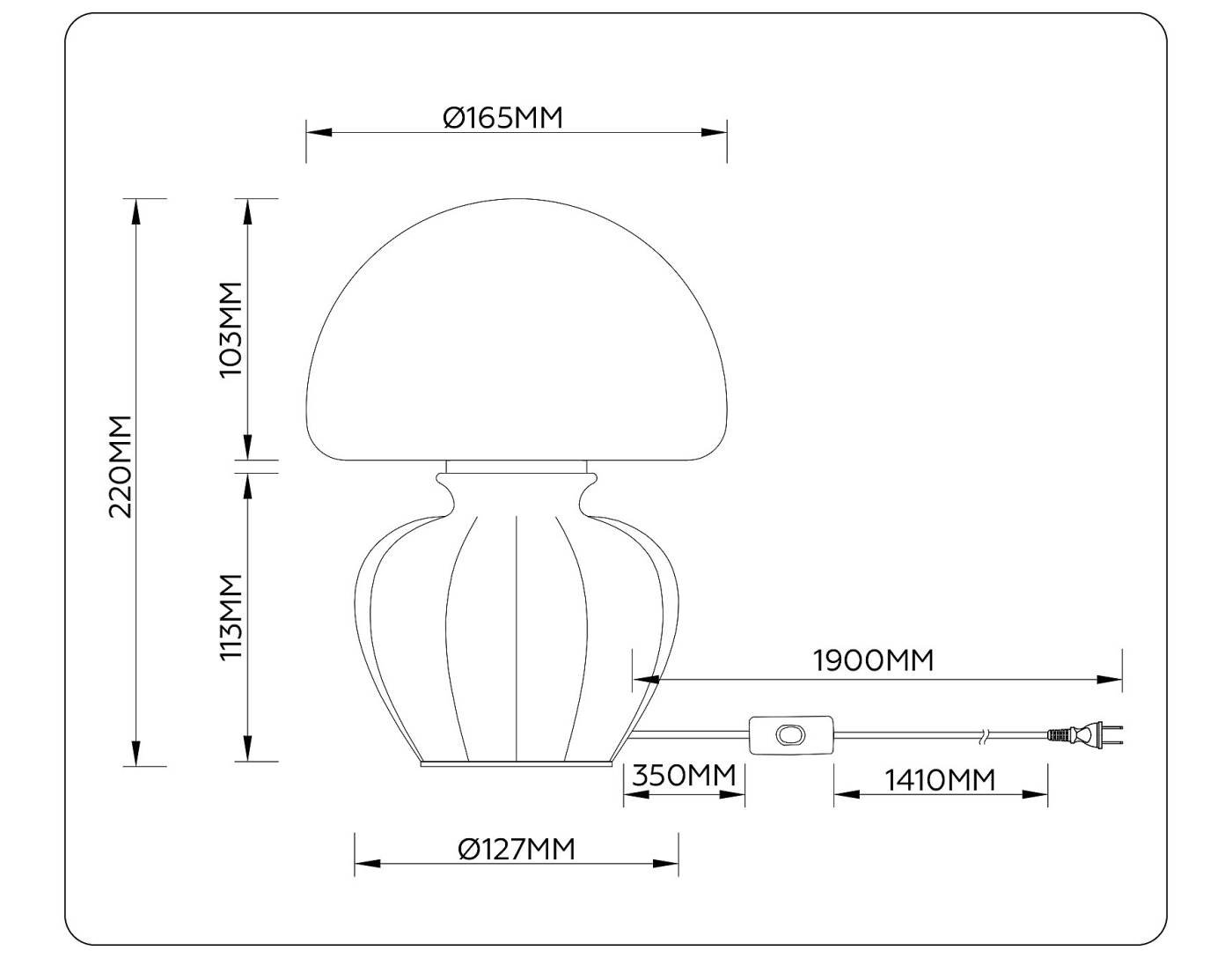 Настольная лампа Ambrella Ceramo Modern LH53247