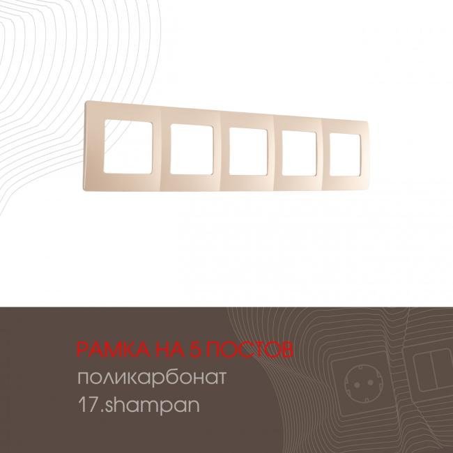 517.17-5.shampan Рамка Arte Milano Am-517.17 517.17-5.shampan