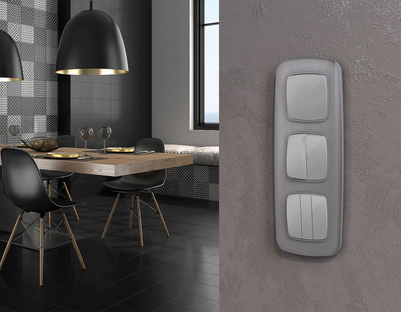 MO403030 Выключатель Ambrella Volt OMEGA MO403030