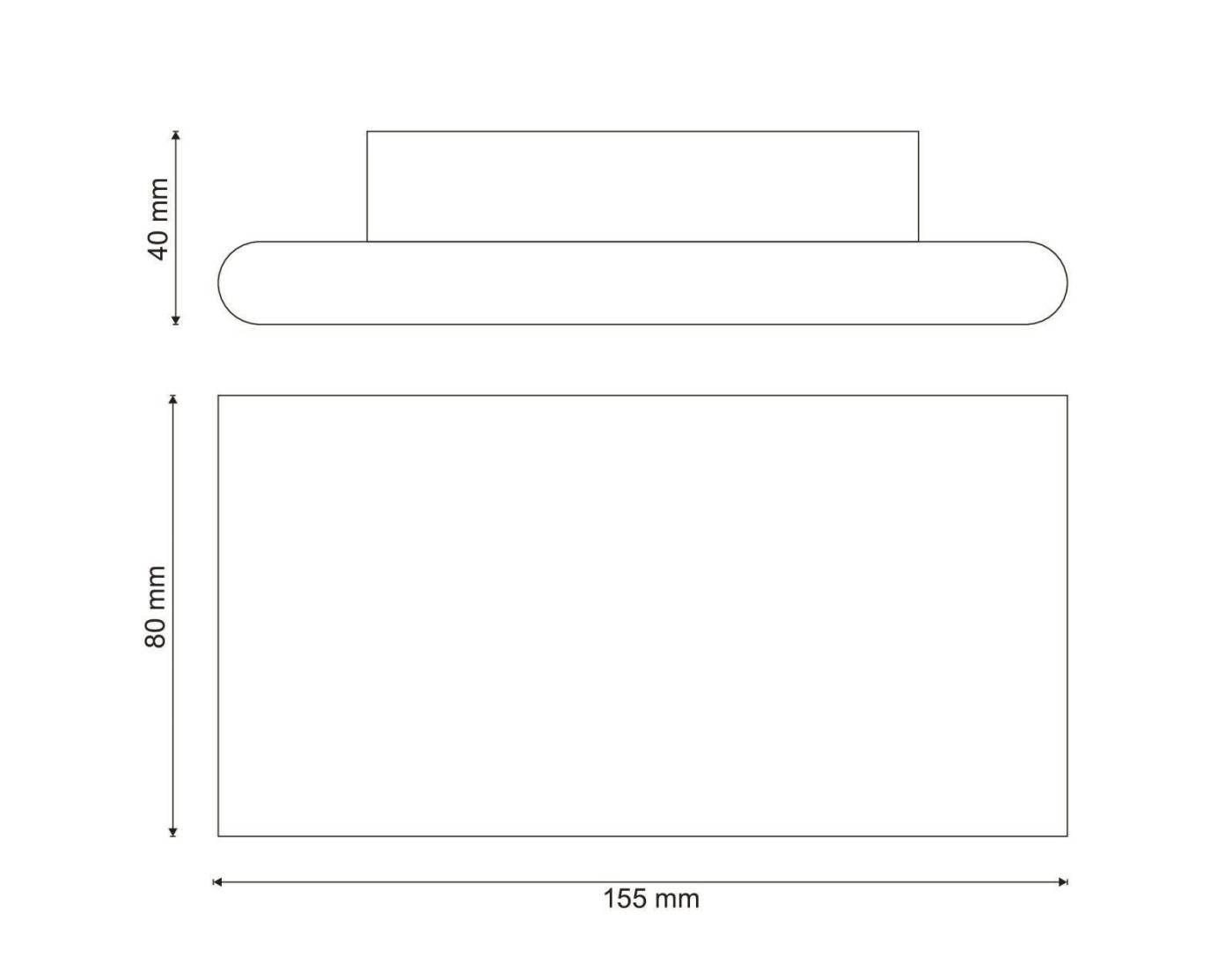 AERO W204 bianco LED Настенное бра Lucia Tucci Aero AERO W204 bianco LED