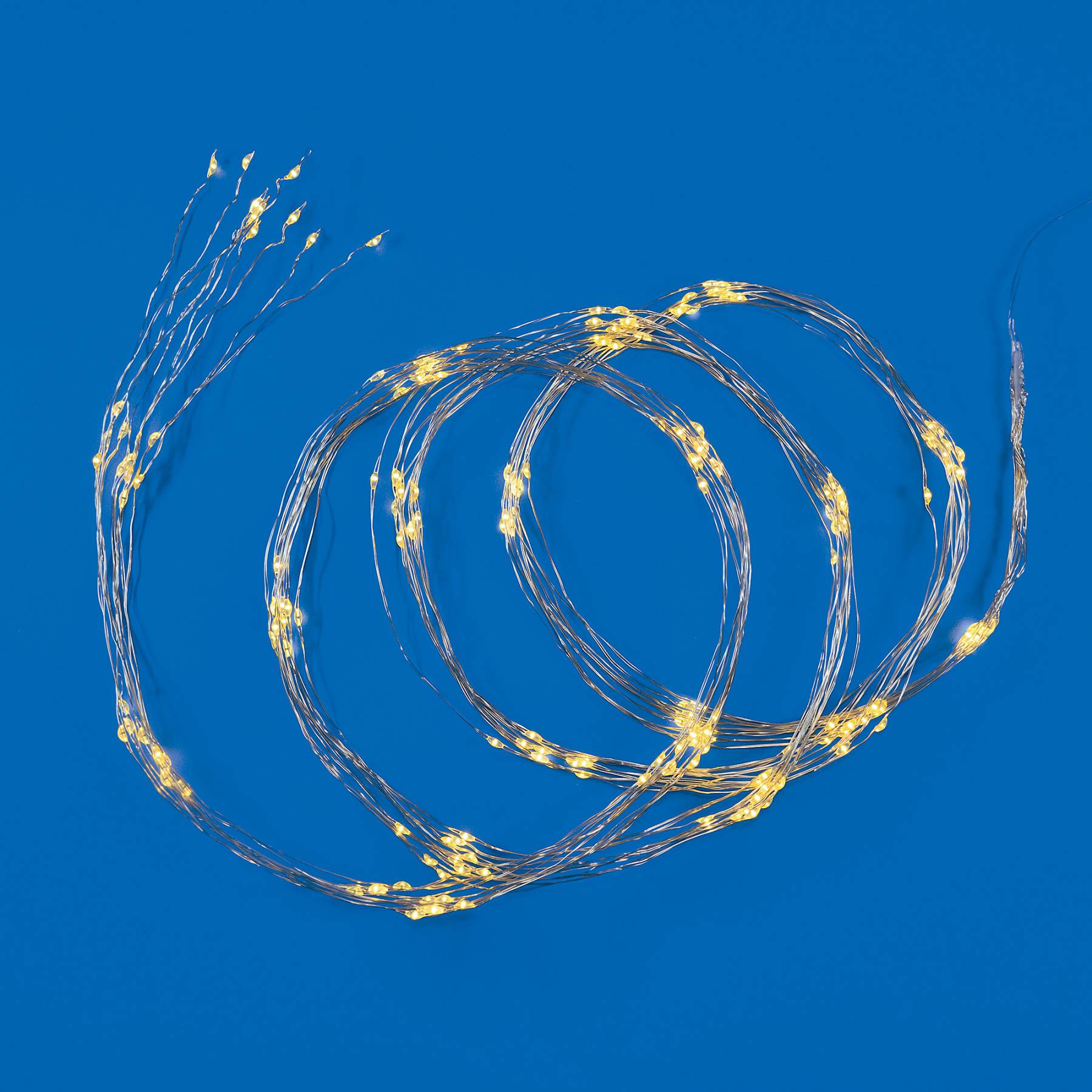 ULD-E0200-200/STB/3AA WARM WHITE IP44 Гирлянда Uniel ULD-E0200-200/STB/3AA WARM WHITE IP44