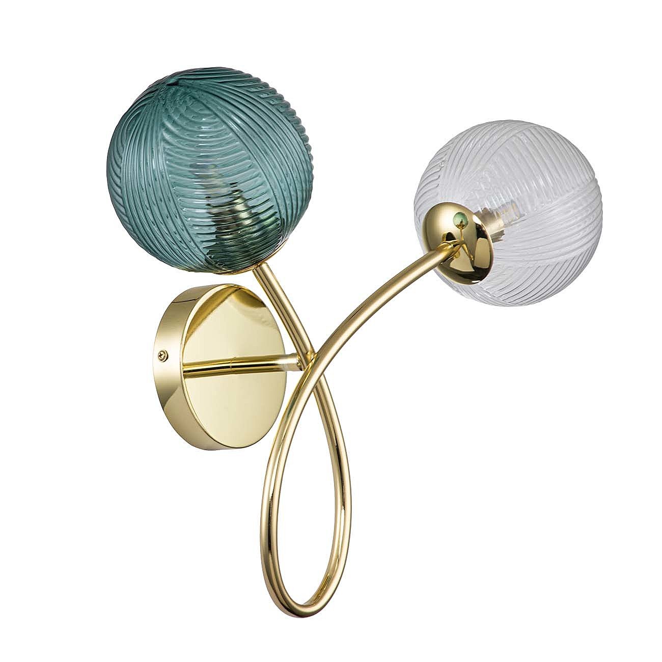V000299 Настенное бра Indigo Selva 11032/2W Gold V000299