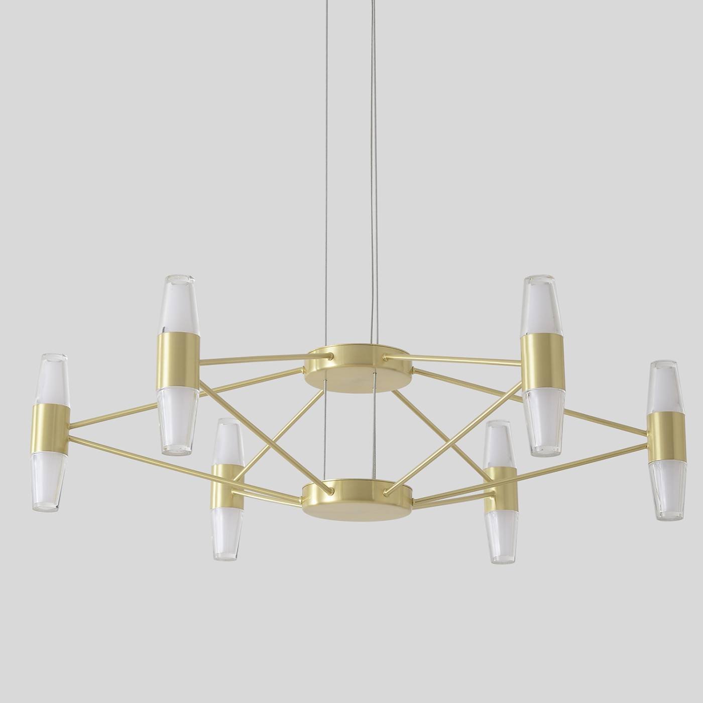DOROTEA SP6 GOLD Подвесная люстра Crystal Lux Dorotea DOROTEA SP6 GOLD