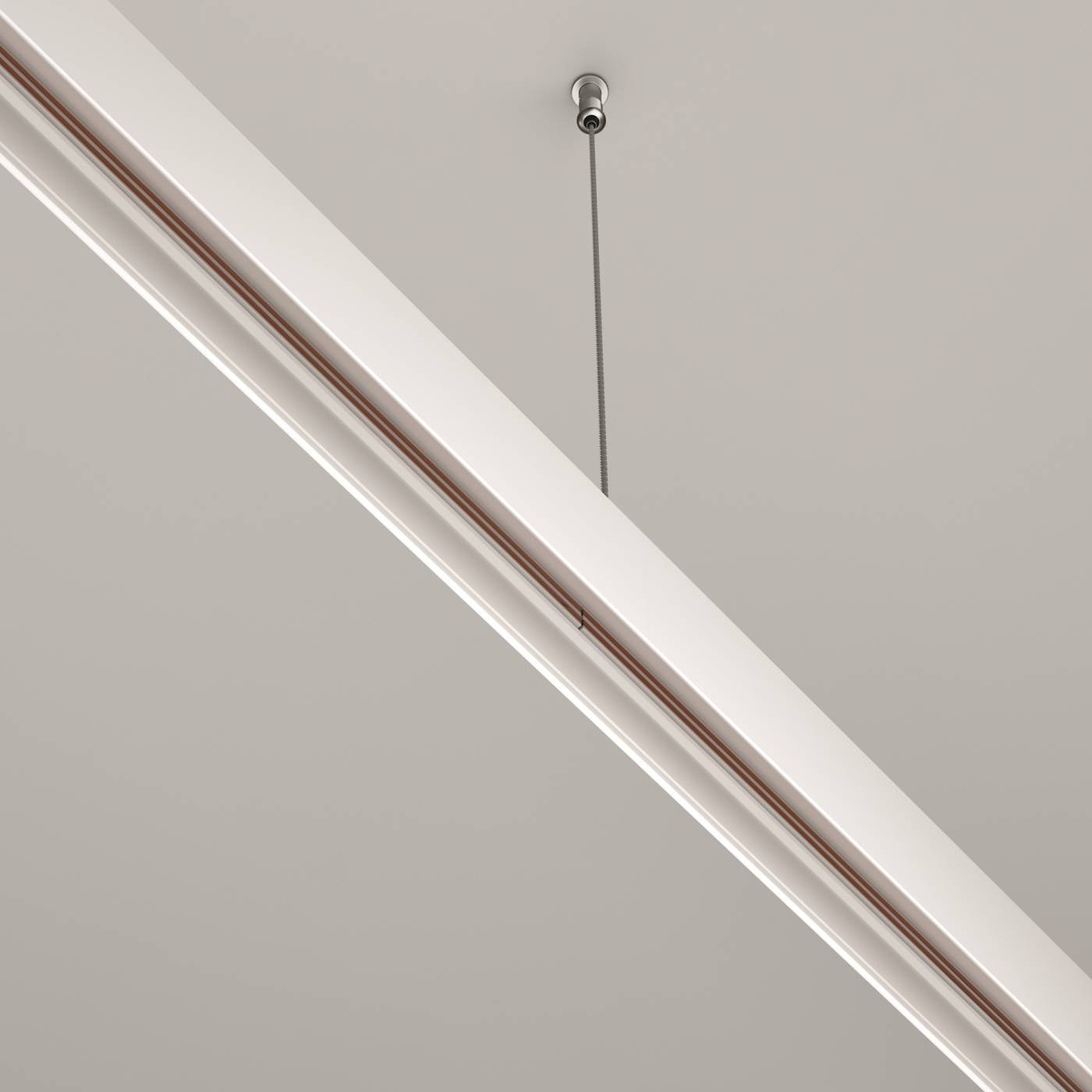 Коннектор прямой Exility накладной белый Maytoni Accessories For Tracks Exility TRA034C-21W