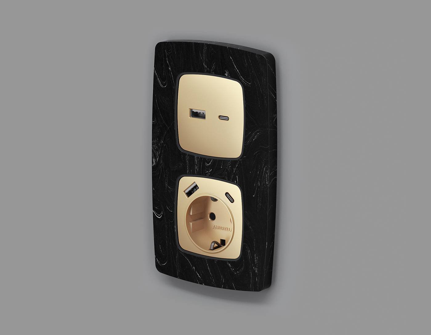 Накладка на механизм Ambrella Volt OMEGA OP6100