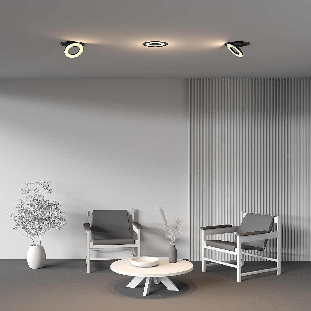 Встраиваемый светильник Maytoni Vector DL102-12W2.7K-B