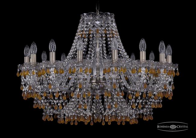 Подвесная хрустальная люстра 1410 Bohemia 1410/16/300 Pa V1003