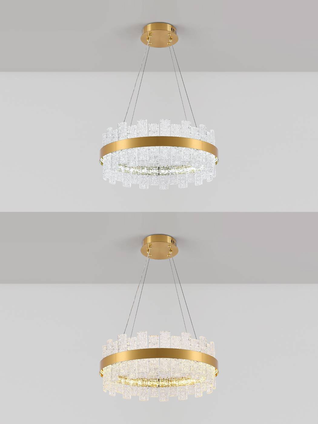 Подвесная люстра Natali Kovaltseva Smart Нимбы LED LAMPS 81266