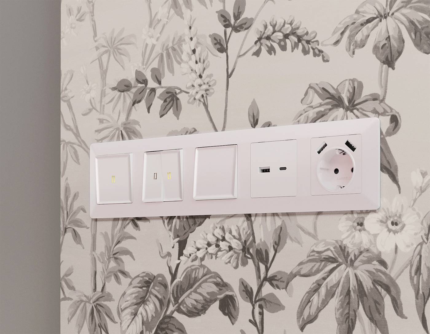 Накладка на механизм Ambrella Volt ALFA AP2110