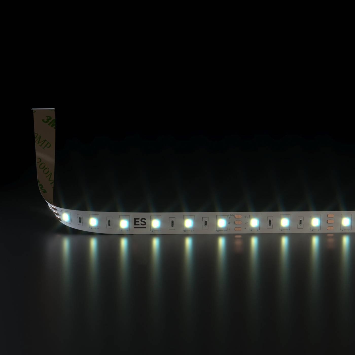 Светодиодная лента 24V 60Led 10W IP20 Elektrostandard Лента светодиодная 60LED 10W IP20 MIX 3300/6500 теплый белый/холодный белый (5050 24V 60Led 10W IP20)