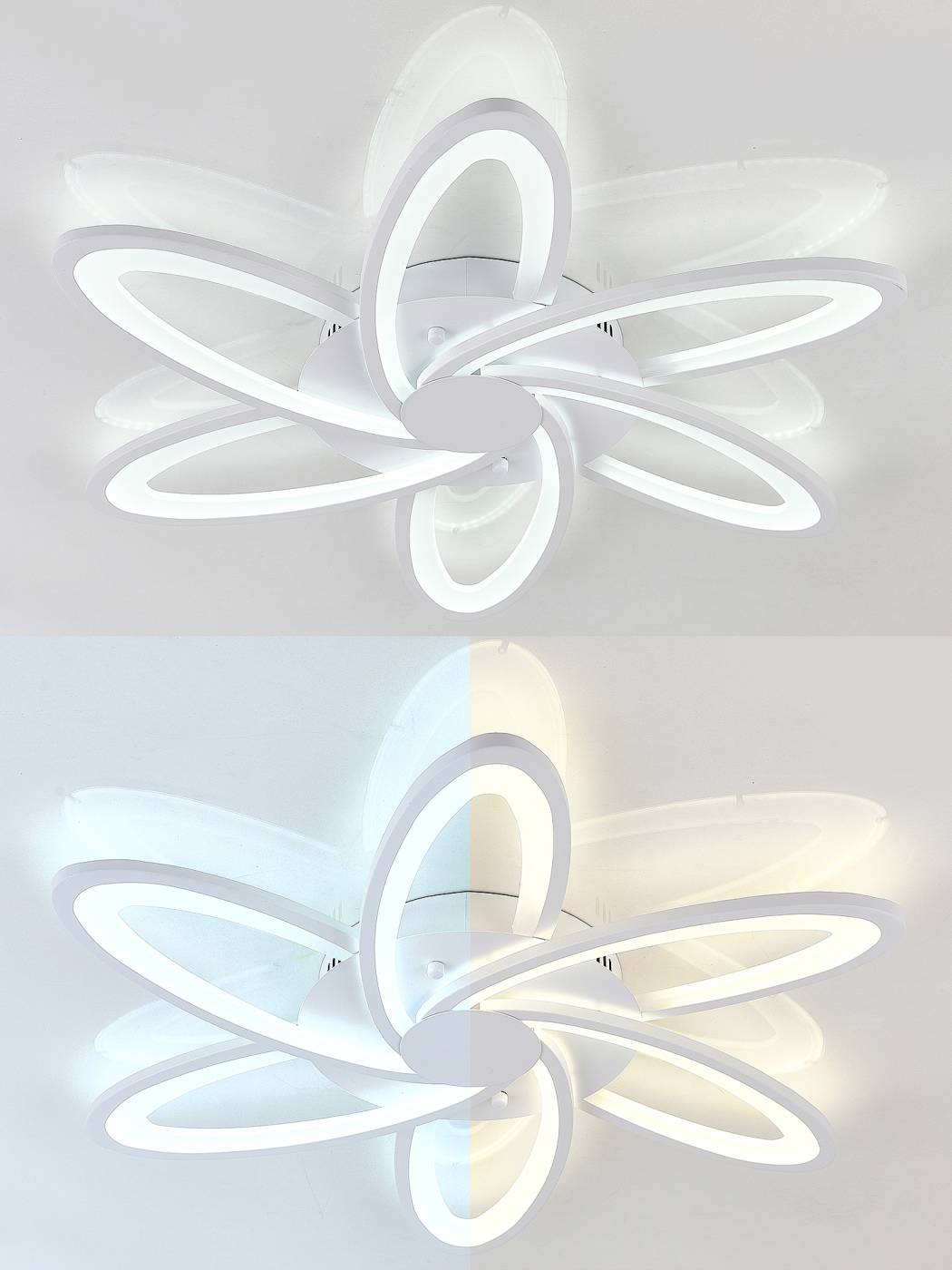 Потолочная люстра с пультом High-Tech Led Lamps Natali Kovaltseva HIGH-TECH LED LAMPS 82008