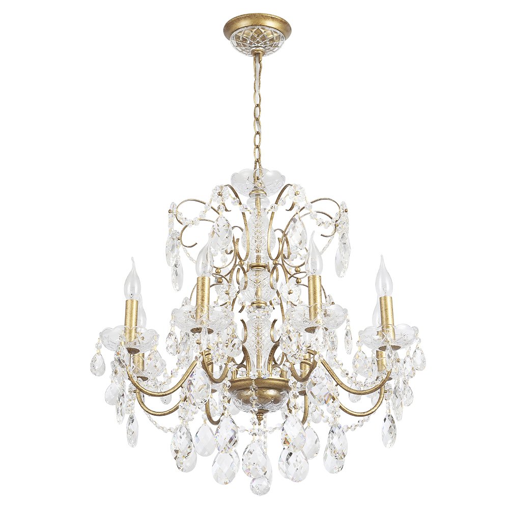 Подвесная люстра Crystal Lux Odelis ODELIS SP8 GOLD