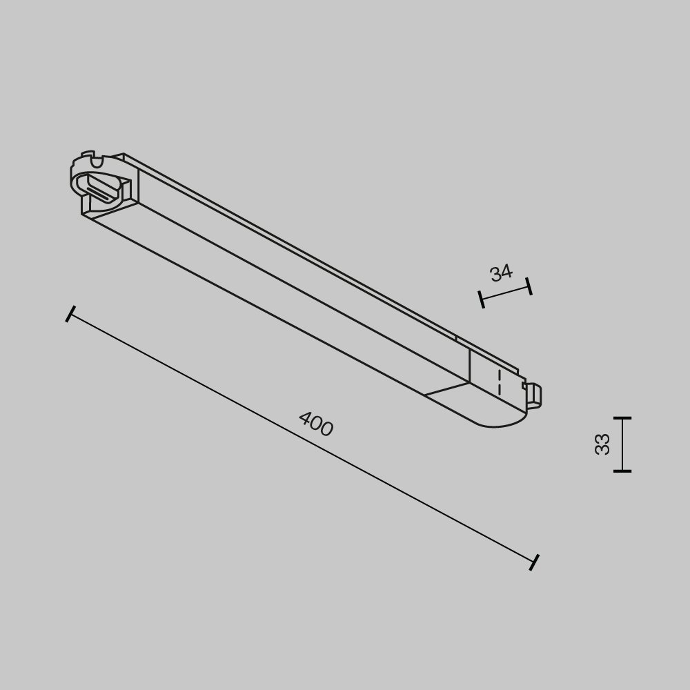 TR000-1-12W4K-W Трековый светильник Maytoni Basis Unity TR000-1-12W4K-W