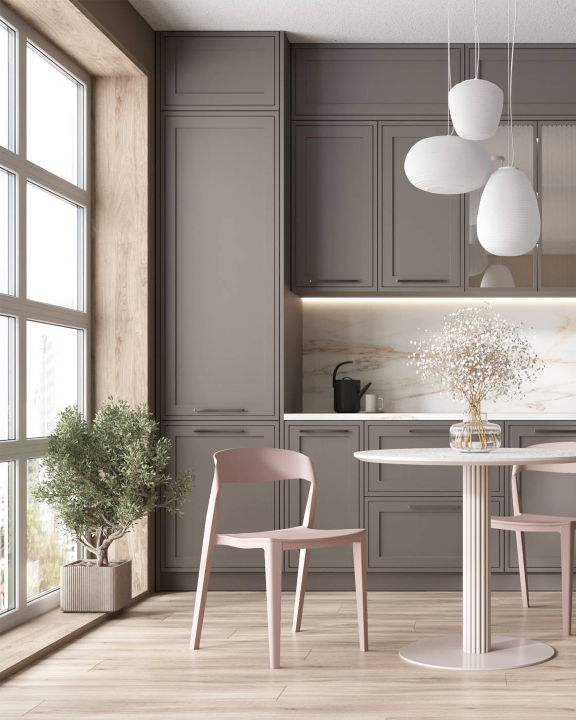 Стул пластиковый Stool Group Moris SL-7089 cream 90574