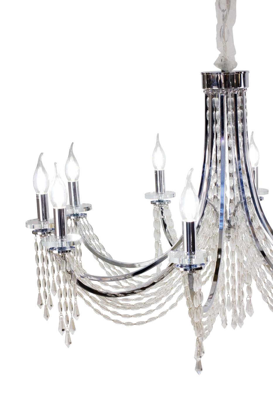 VIORE SP8 Chrome Подвесная люстра AM Group VIORE SP8 Chrome