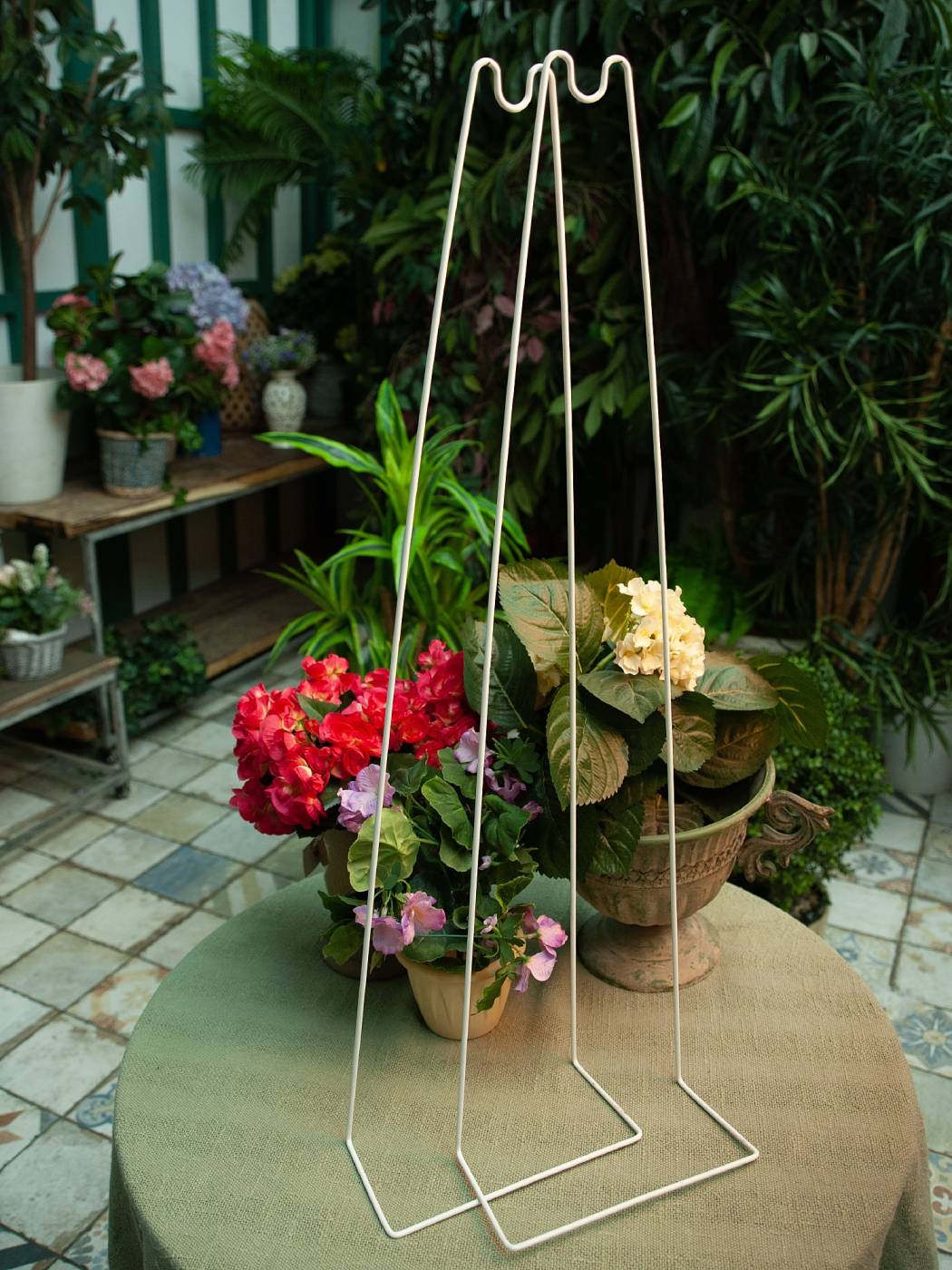 Подставка металлическая для светильника ULI-P, высота 800 мм Uniel UFP-G20S H80 WHITE